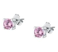 La Petite Story Ohrstecker 925er Silber rosa, silber Damen