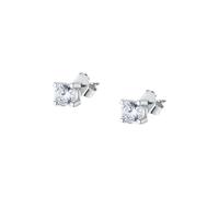 La Petite Story Ohrstecker 925er Silber silber, weiß Damen