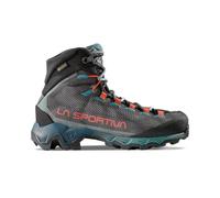 La Sportiva Aequilibrium Hike GTX Damen Wanderschuhe carbon-everglade Schuhgröße EU 42 Farbgruppe grau grau Damen