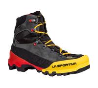 La Sportiva Wanderschuhe Aequilibrium LT GTX (Exkursions-Bergwandern, Nubukleder, wasserdicht) schwarz/rot/gelb Herren, Größe Euro (US) 43,5