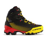 La Sportiva - Bergsteigen-Schuhe aus GORE-TEX® - Aequilibrium ST GTX Black/Yellow für Herren aus Leder - Größe 42,5 - schwarz schwarz 42.5