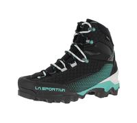 La Sportiva - Bergsteigerschuhe aus GORE-TEX - Aequilibrium ST Woman GTX Black/Aqua für Damen aus Leder - Größe 41 - schwarz schwarz 41