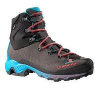 La Sportiva Aequilibrium Trek Gore-Tex Damen Wanderschuhe SS25, Carbon Malibu Blue, 37.5 EU