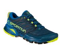 La Sportiva Akasha II - Trailrunning-Schuh Storm Blue/Lime Punch 41.5