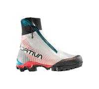 La Sportiva - Alpinismusschuhe mit GORE-TEX® - Aequilibrium Speed GTX W White/Hibiscus für Damen - Größe 38,5 - Weiß Weiß 38.5