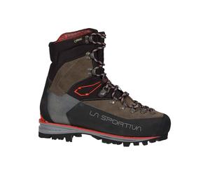 La Sportiva - Alpinismusschuhe mit GORE-TEX® - Nepal Trek Evo GTX Anthracite/Red für Herren aus Leder - Größe 42 - Braun Braun 42