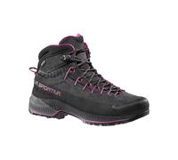 La Sportiva - Annäherungsschuhe aus GORE-TEX - TX4 Evo Mid Woman GTX Carbon/Springtime für Damen aus Leder - Größe 38.5 - schwarz schwarz 38.5