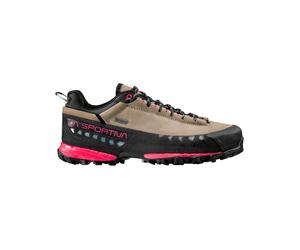 La Sportiva - Annäherungsschuhe aus GORE-TEX - Tx5 Low GTX W Clay/Hibiscus für Damen - Größe 38.5 - Beige Beige 38.5