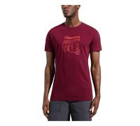 La Sportiva Wander-/Freizeit Tshirt Ape - Mountain Living - (Baumwolle) weinrot Herren, Größe XL