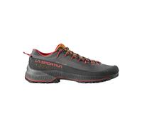 La Sportiva - Approach-Schuhe - Herren - TX4 Evo ST - TX4 Evo ST Carbon/Mountain Red für Herren aus Leder - Größe 43,5 - Grau Grau 43.5
