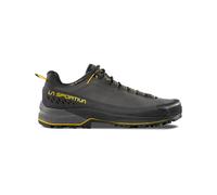 La Sportiva - Approach-Wanderschuhe GORE-TEX - TX5 Evo GTX Carbon/Yellow für Herren aus Leder - Größe 44 - schwarz schwarz 44