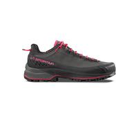 La Sportiva - Approach-Wanderschuhe mit GORE-TEX® - TX5 Evo GTX W Carbon/Azalea für Damen aus Leder - Größe 39,5 - schwarz schwarz 39.5