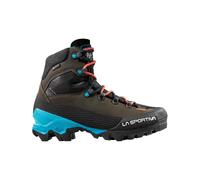 La Sportiva - Bergsteigen-Schuhe aus GORE-TEX® - Aequilibrium LT GTX W Black/Hibiscus für Damen aus Leder - Größe 40 - schwarz schwarz 40