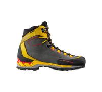 La Sportiva - Bergsteigen-Schuhe aus GORE-TEX - Trango Tech Leather GTX Black/Yellow für Herren aus Leder - Größe 44 - schwarz schwarz 44