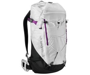 La Sportiva - Bergsteiger-Tasche - Unisex - Granite 32 Chalk/Black - Granite 32 Chalk/Black - Größe S/M - Weiß Weiß S/M