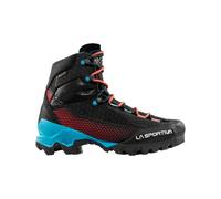 La Sportiva - Bergsteigerschuhe aus GORE-TEX® - Aequilibrium ST GTX W Black/Hibiscus für Damen aus Leder - Größe 40.5 - schwarz schwarz 40.5