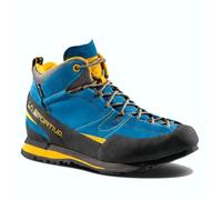 La Sportiva - Boulder X Mid - blue/yellow - Größe 39,5 - Bergschuhe