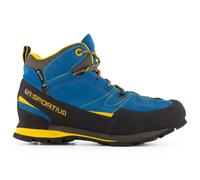 Boulder X Mid GTX, Approach Mid Cut Shoes, Unisex - La Sportiva B00Y00-Blue/Yellow 46.5