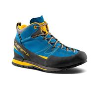 Boulder X Mid GTX, Approach Mid Cut Shoes, Unisex - La Sportiva B00Y00-Blue/Yellow 5 2/3 UK / 39