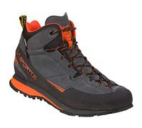 La Sportiva Boulder X Mid 17E900304 GORE-TEX Carbon/Flame Grau, Schwarz 42