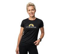 La Sportiva T-Shirt Brand Tee W Kurzarm Damen Schwarz Größe M (08A999999.M)