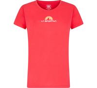 La Sportiva - Women's Brand Tee - T-Shirt, Gr. M, rot (Hibiscus)