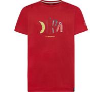 La Sportiva Breakfast T-Shirt chili - Größe S