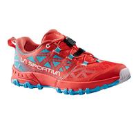 La Sportiva Bushido II Kinder Trailrunningschuhe rot/blau - 34