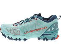 La Sportiva - Women's Bushido II - Trailrunningschuhe, Gr. 38, türkis (Lagoon/CherryTomato)