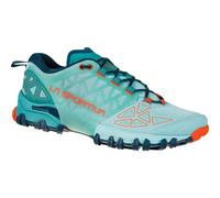 La Sportiva - Women's Bushido II - Trailrunningschuhe, Gr. 38, türkis (Lagoon/CherryTomato)