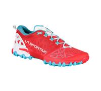 La Sportiva Bushido II Woman, Trailrunning Schuhe Damen hibiscus/malibu blue 38.5