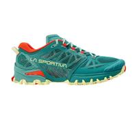 La Sportiva Bushido III Damen Trailrunningschuhe hellblau/gelb/orange - 37