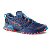 La Sportiva Trailrunning-Schuhe Bushido III deep sea/cherry tomato Größe 44,5