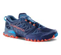 La Sportiva - Bushido III Wide - Trailrunningschuhe, Gr. 44, blau (DeepSea/CherryTomato)