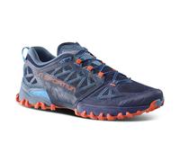 La Sportiva Bushido III Wide Trail Running Schuhe deep sea/cherry tomato | 42.5