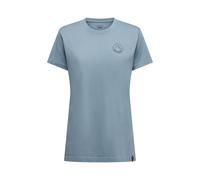 La Sportiva - Women's Circle Logo T-Shirt - T-Shirt, Gr. S, grau/türkis (Limestone/NightSky)