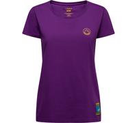 La Sportiva Climbing on the Moon Damen T-Shirts lila Größe L Bouldern | Sportklettern | Lifestyle Hautfreundlich