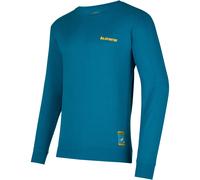 La Sportiva Climbing on the Moon Herren Pullover tuerkis Größe L Bouldern | Sportklettern | Lifestyle Atmungsaktiv