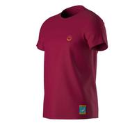 La Sportiva Climbing On The Moon Kurzarm-t-shirt S Fucsia / Giallo