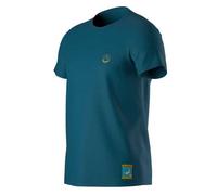 La Sportiva Climbing On The Moon Kurzarm-t-shirt S Turchese / Giallo