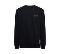 La Sportiva Climbing on The Moon Sweatshirt Men nero/giallo (K04Y08) XL