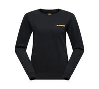 La Sportiva Climbing on The Moon Sweatshirt Women nero/giallo (K04Y08) M