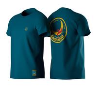 La Sportiva Herren Climbing on the Moon T-Shirt (Größe L, tuerkis)