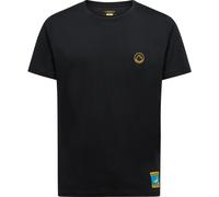 La Sportiva Climbing On The Moon Kurzarm-t-shirt XL Nero / Giallo