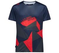 La Sportiva - Comp T-Shirt - T-Shirt, Gr. M, blau (NightSky/MountainRed)