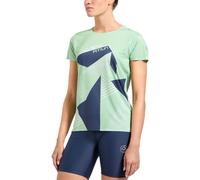 La Sportiva Comp T-shirt Women aspen green/night sky (E37B46) XL