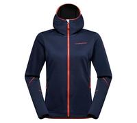 Cosmic Hoody Fleecejacke Damen Deep Sea/Cherry Tomato-M Dunkelblau