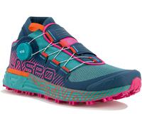 La Sportiva - Women's Cyklon - Trailrunningschuhe, Gr. 39, blau/rot (StormBlue/CherryTomato)