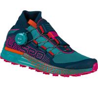 La Sportiva - Women's Cyklon - Trailrunningschuhe, Gr. 41, bunt (StormBlue/CherryTomato)