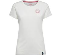 La Sportiva - Women's Circle Logo T-Shirt - T-Shirt, Gr. L, weiß/grau (Chalk)